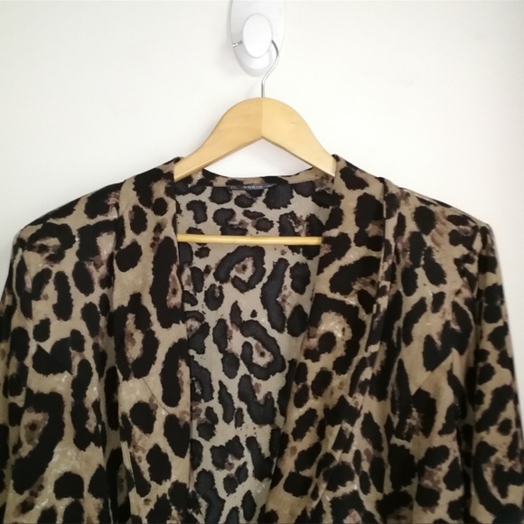 SHEIN Leopard Print Lightweigth Blazer - Picture 6 of 8